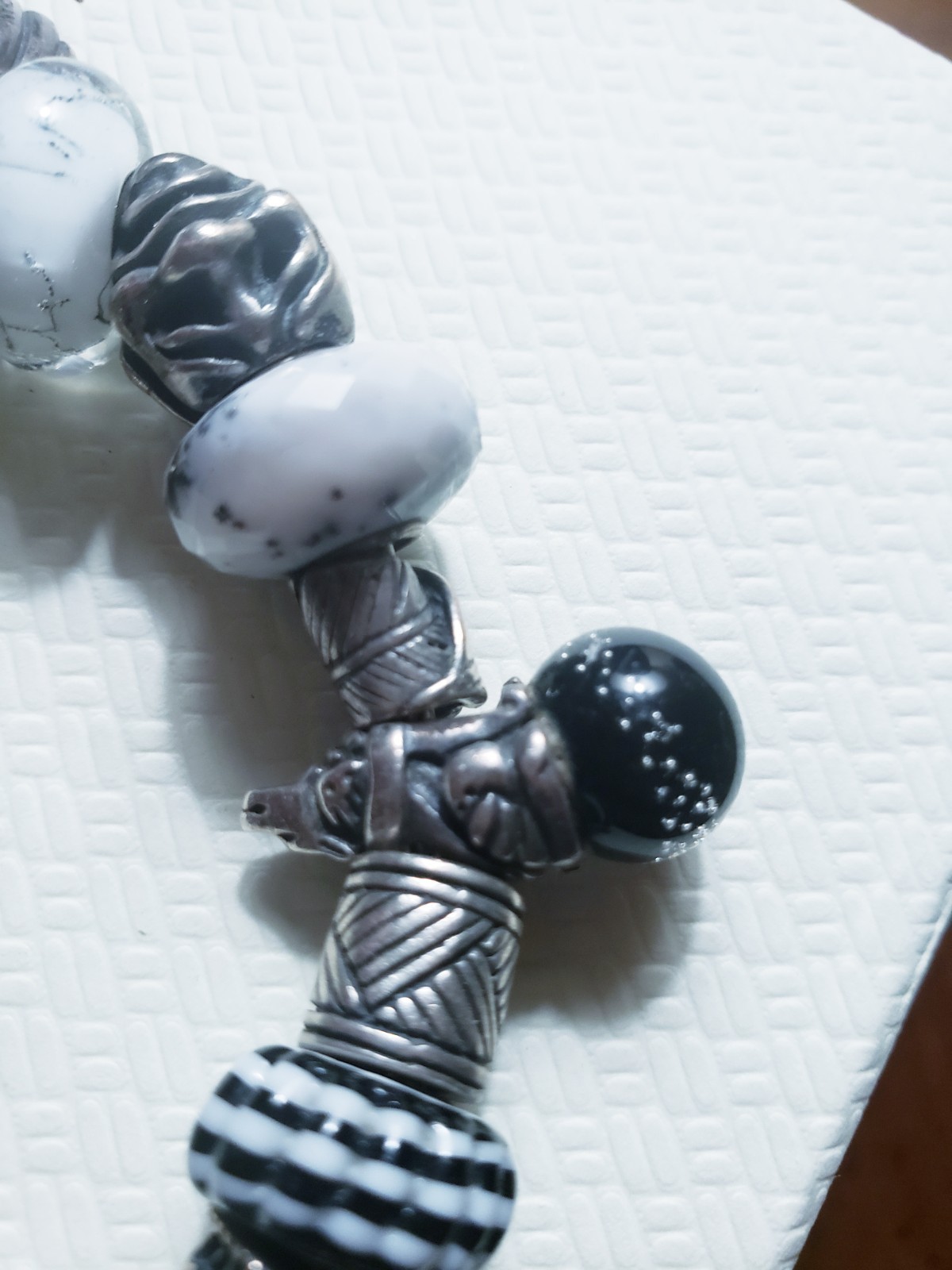 Gently Pre-owned Trollbeads World Tour Lithuania LE Iron Wolf Sterl Silver Charm