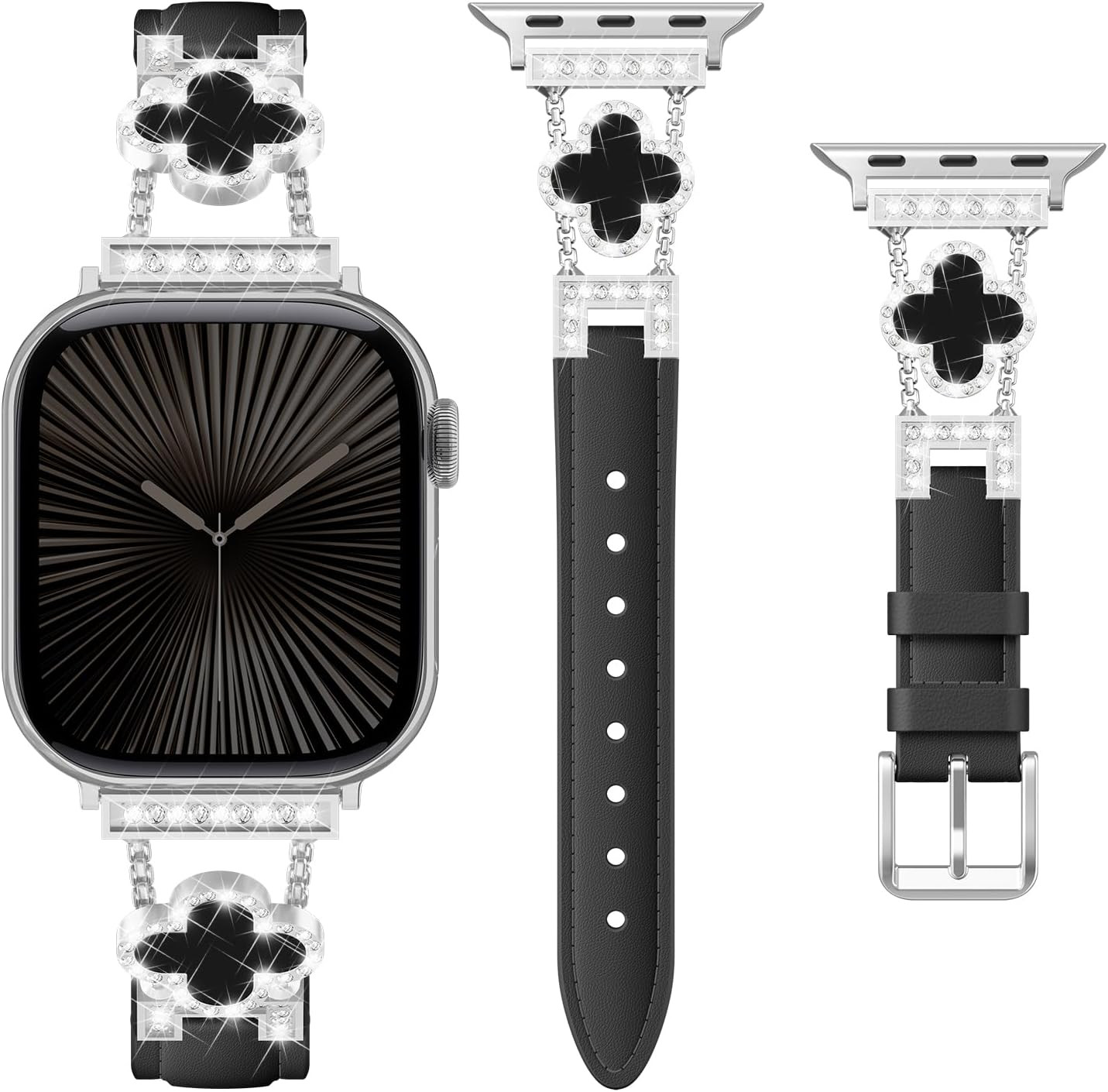 Leather Band Compatible with Apple Watch Bands for Women 42Mm 44Mm 45Mm 46Mm 49M