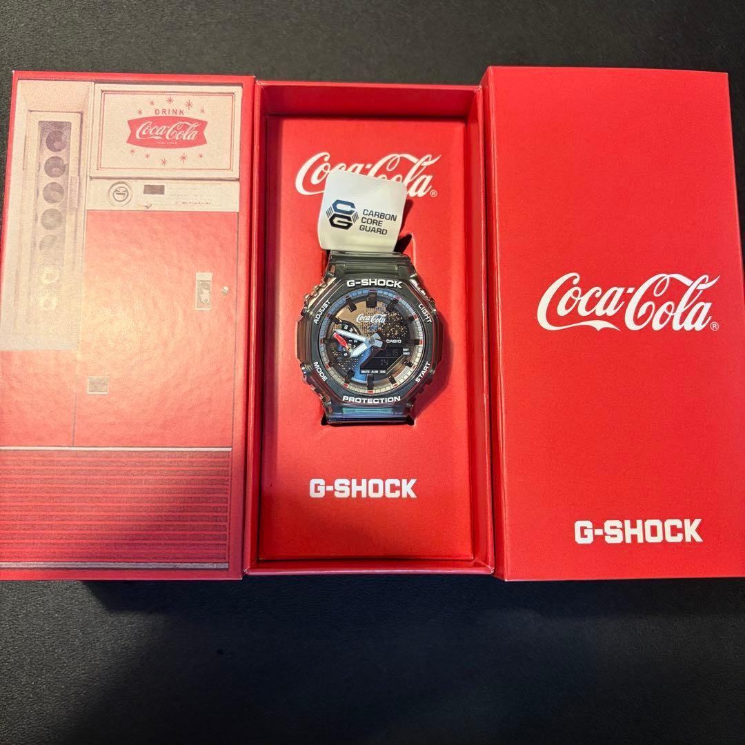 Casio G-Shock GA-2100CC-3AJR Authentic Used Coca-Cola 140th Limited