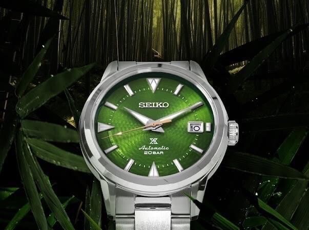 Seiko Alpinist Bamboo Grove Save the Forest SPB435J