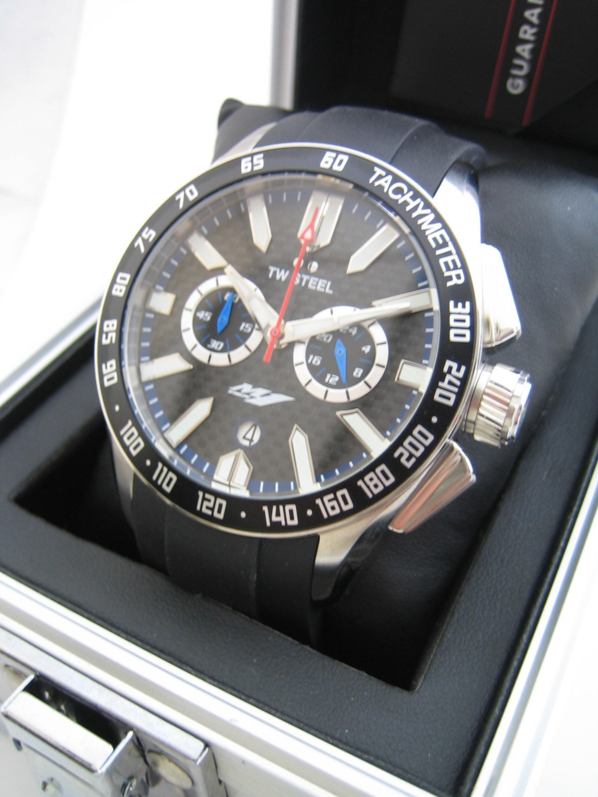 TW STEEL WATCH MENS YAMAHA FACTORY RACING GS2 CHRONOGRAPH QUARTZ GENUINE