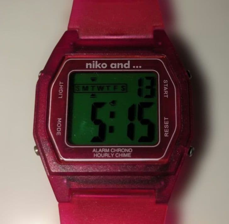 CASIO and other brands digital watches, set of 4. 〔NEW〕