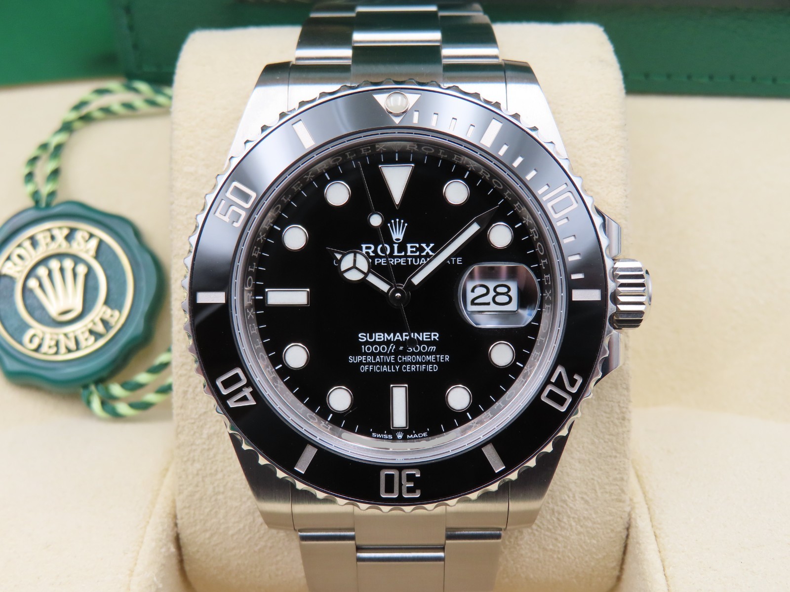Rolex Submariner Date 126610LN Men’s 41mm Wristwatch Pre-Owned Box Papers 2021