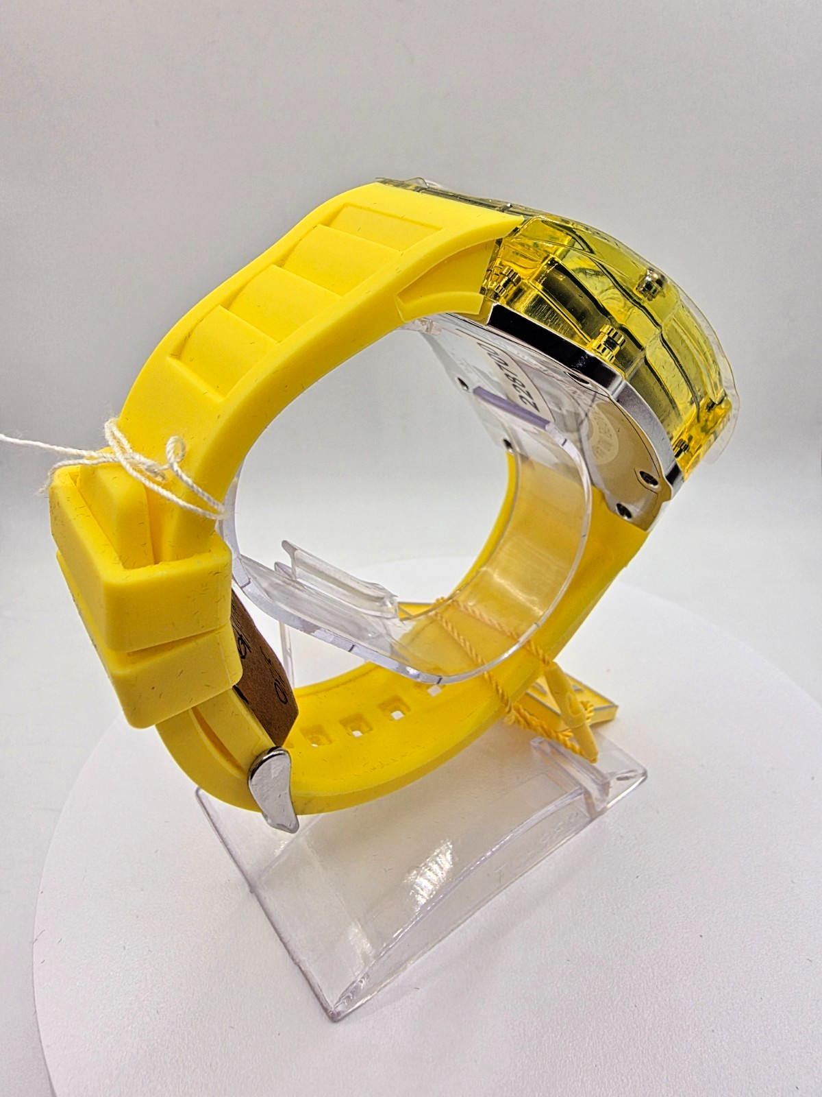 NEW Invicta Men’s 48.5mm Racing Cyclone Quartz Yellow Tone Watch 48721