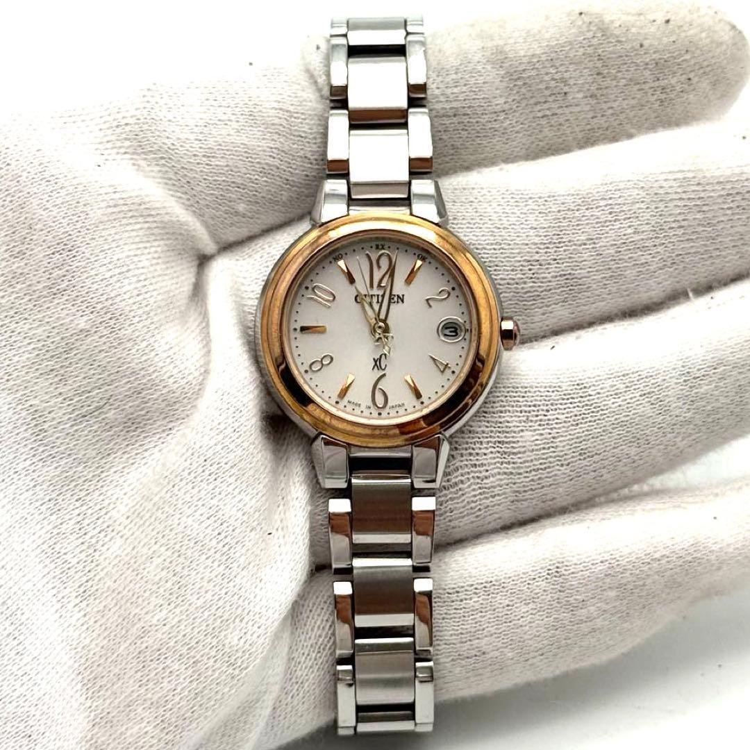 CITIZEN Radio Solar Watch Working Item H058 T017487 Date