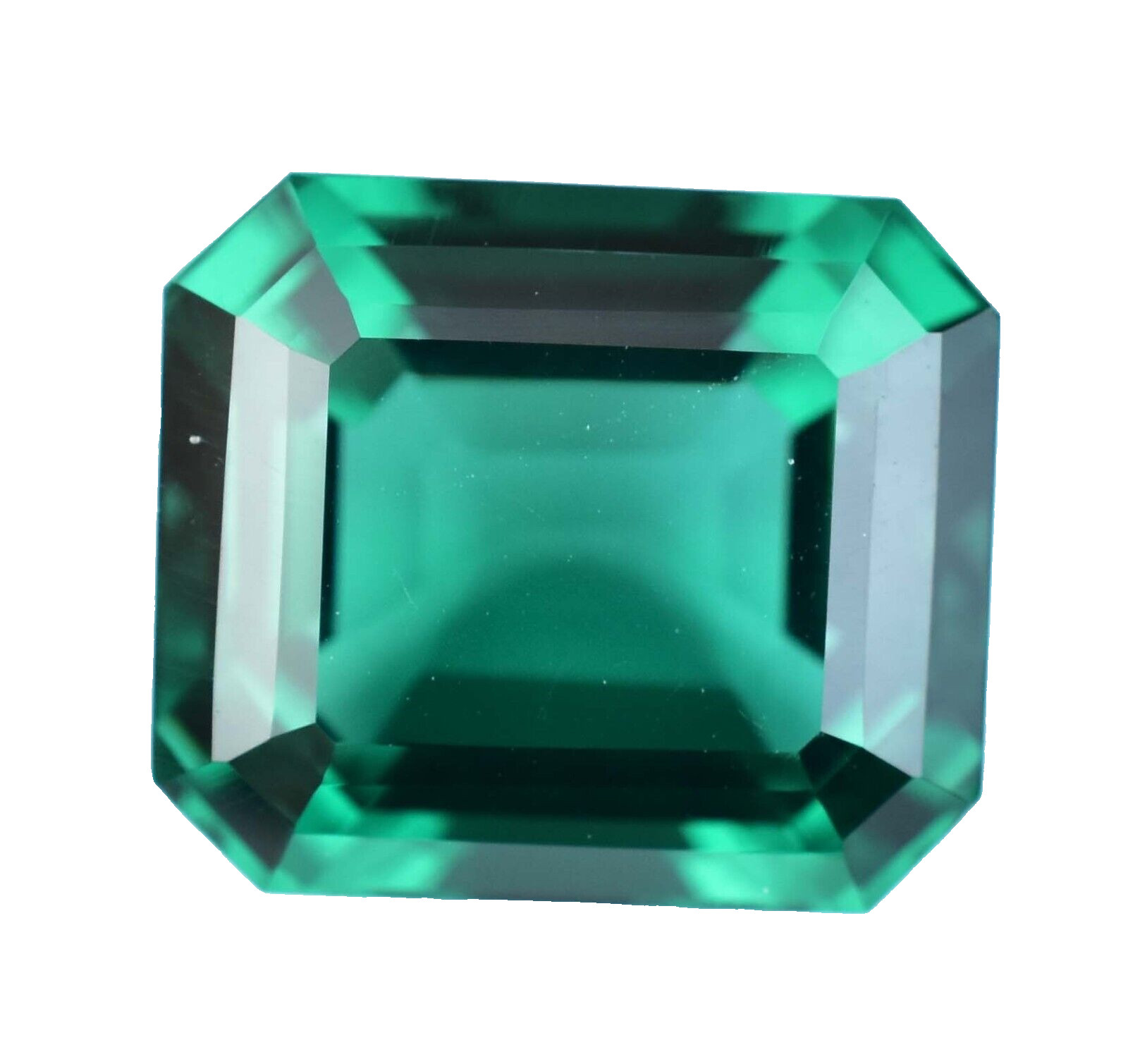 Natural Green Emerald 13.65 Ct Emerald Cut AGL Certified Stunning Loose Gemstone