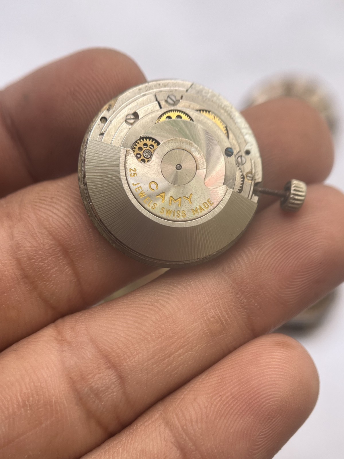 VTG Swiss ETA Movement Lot 1113 2472 2879 2451 Benrus Atlantic Camy For Parts