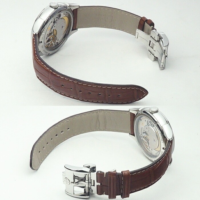 Pequignet Manufacture Rue Royal 1 Manual 9080413/1 Silver Dial 42mm 100M Men’s
