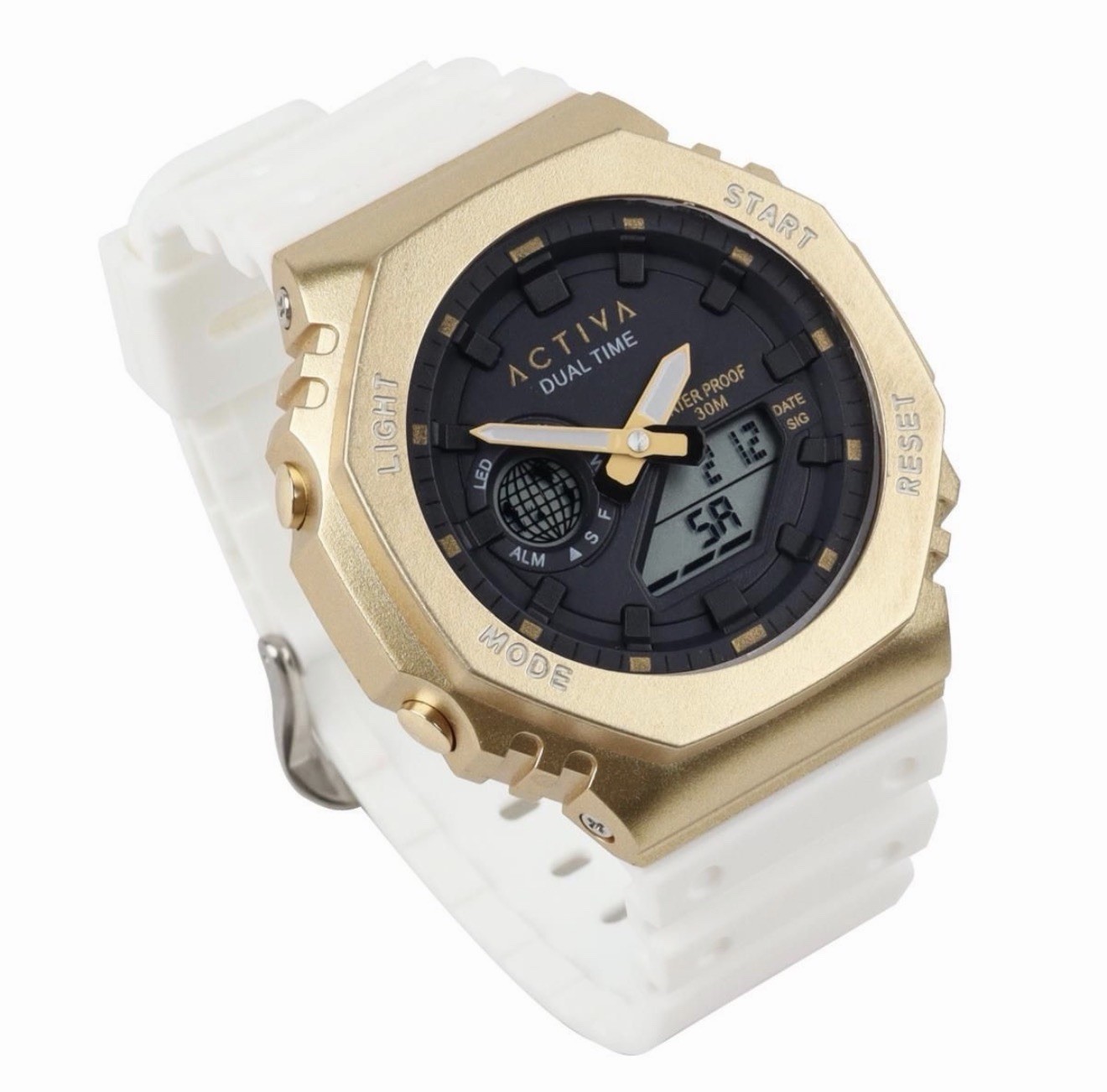 🔥 NEW Activa Recon X Invicta Digital Unisex Watch – 45.5mm, White (ACW423-009)