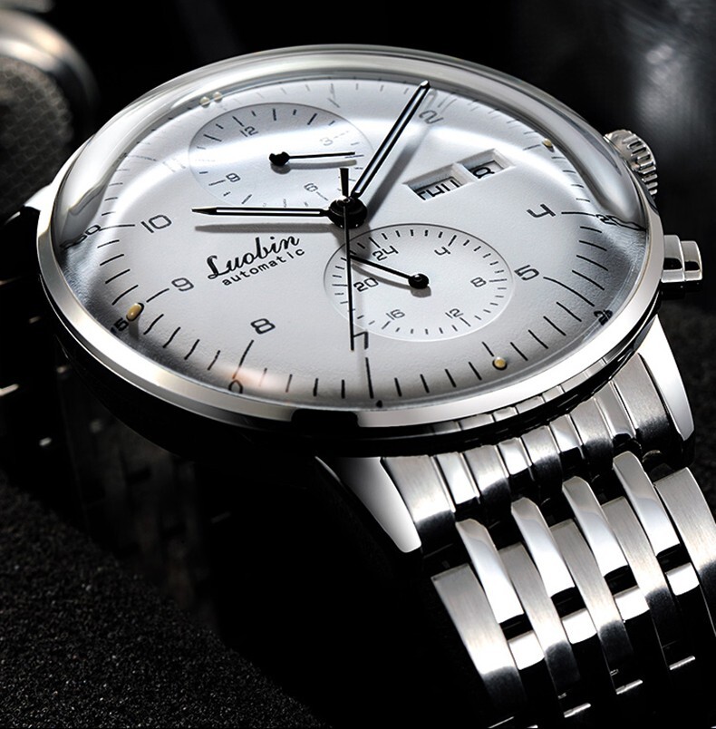 Loubin Mechanical Automatic Men’s Watch Stainless Steel 5ATM Sapphire Luminous