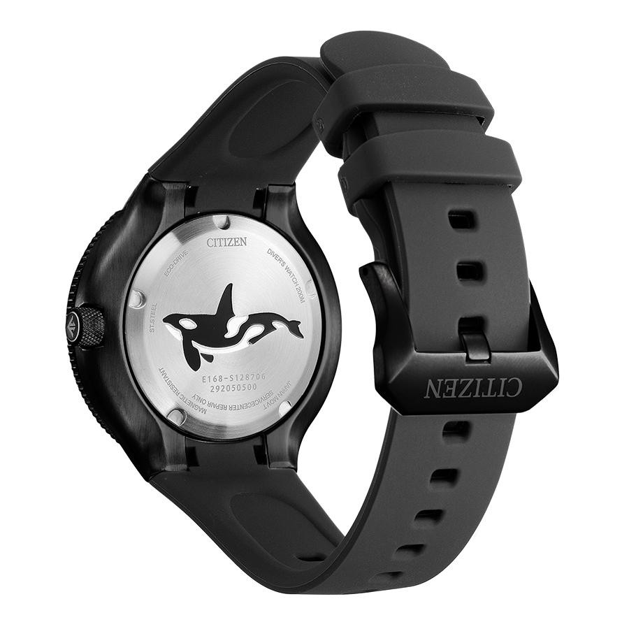 CITIZEN Promaster BN0235-01E Eco-Drive Whale Shark Solar 200M Diver Men Watch