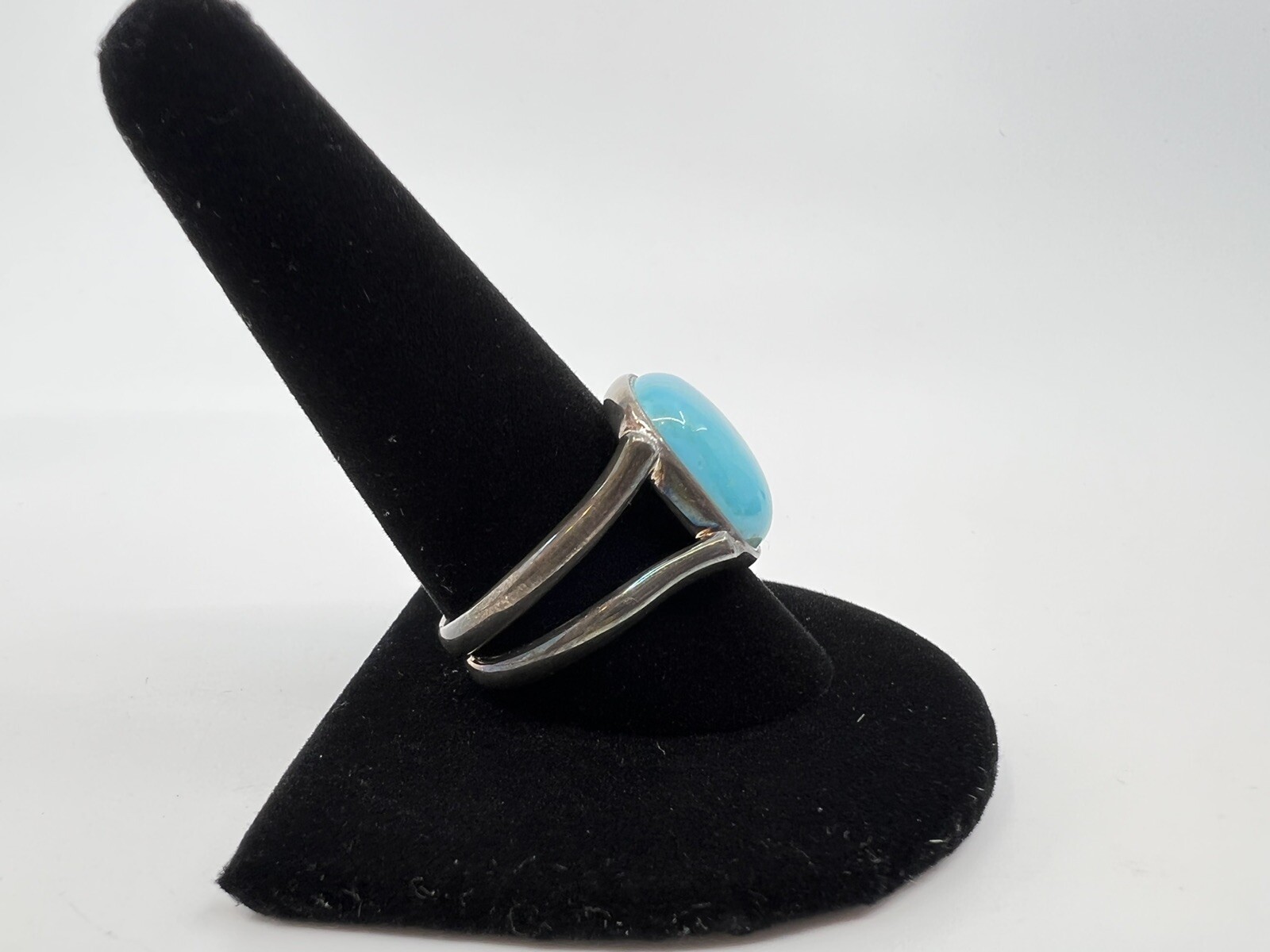 Mine Finds By Jay King Crow’s Peak Turquoise Sterling Silver Ring Size 11 NWT