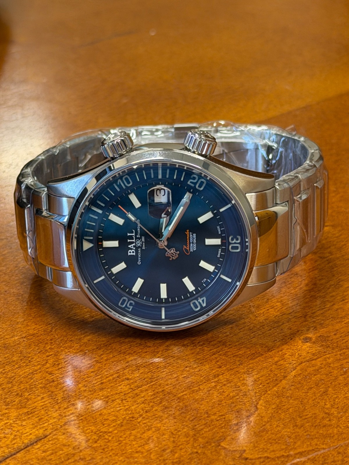 Unworn Ball Watch Engineer Master II Diver COSC Chronometer-DM2280A