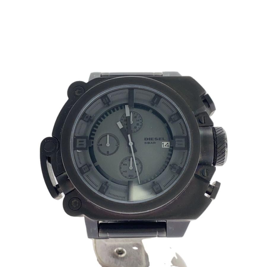 DIESEL DZ-4244 Case Size 5.8 ×6cm Wrist Size 16cm Used Watch #61017