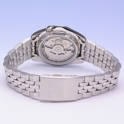 SEIKO SEIKO5 SNK381K1 SNK381K Automatic Analog Black Silver