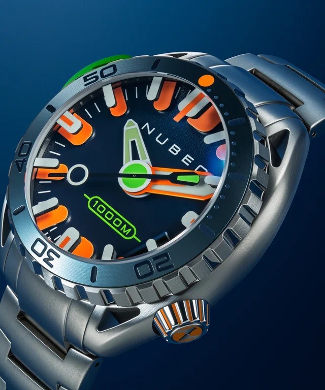 NUBEO ALUMINAUT AUTO LIMITED EDITION MARINE BLUE WR100ATM NB-6115-66