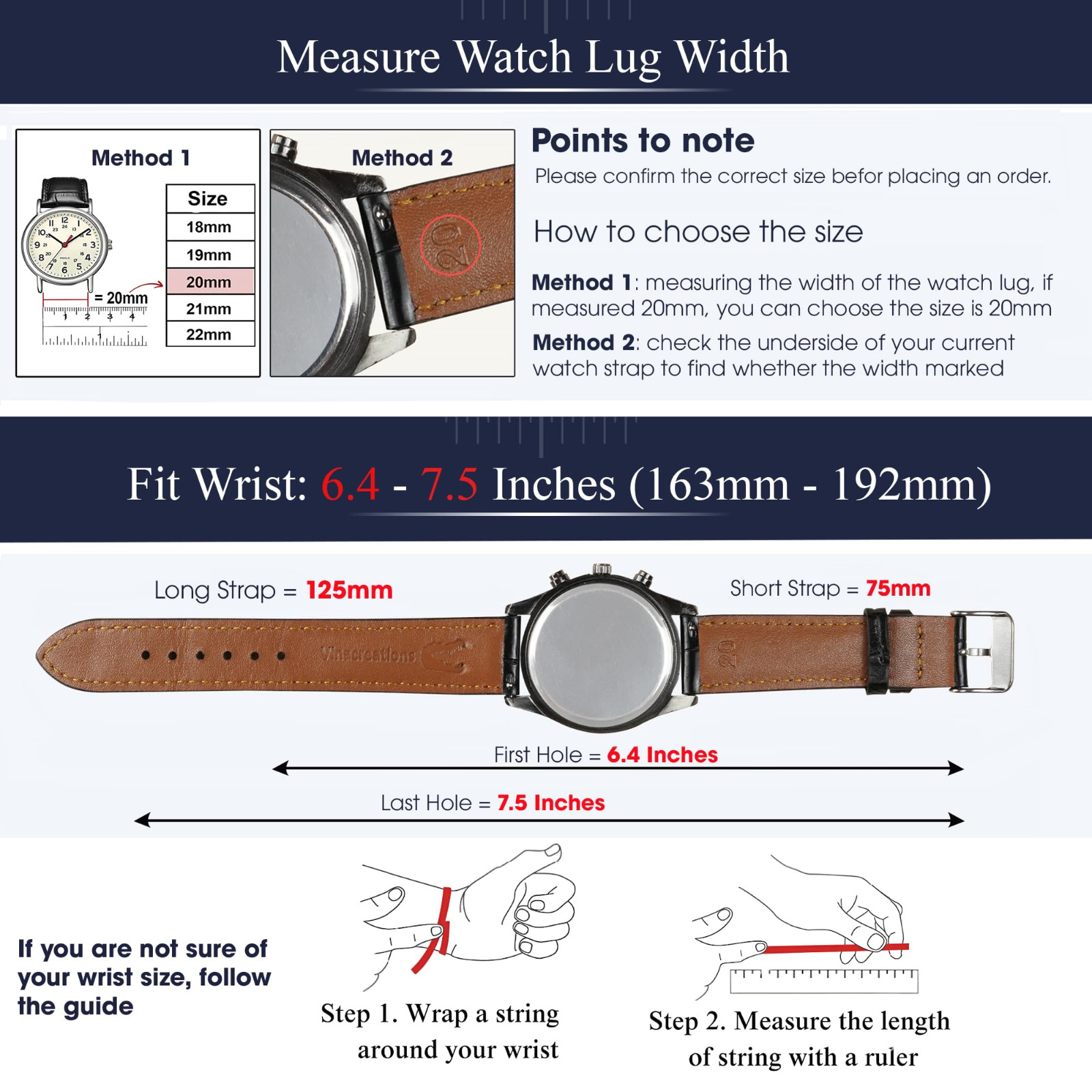 Real Lizard Leather Watch Strap Deployment Buckle Men Genuine Lizard Watch Band