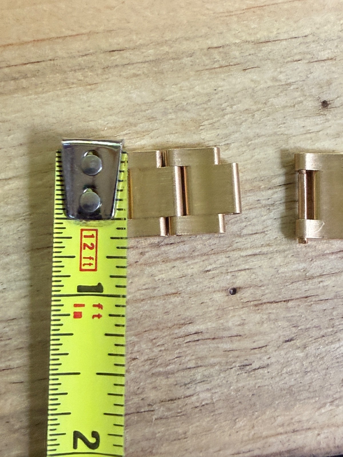 Rolex Daytona 116508 116518 Yellow Gold Link Genuine Oyster 15.5mm