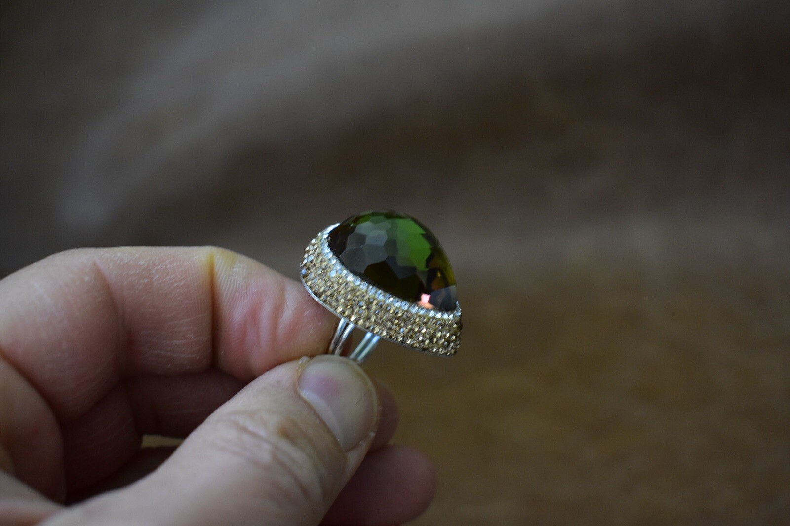 Women Ring 925 Sterling Silver Handmade New Zultanite Gem Stone #5-5.5-6-6.5-7