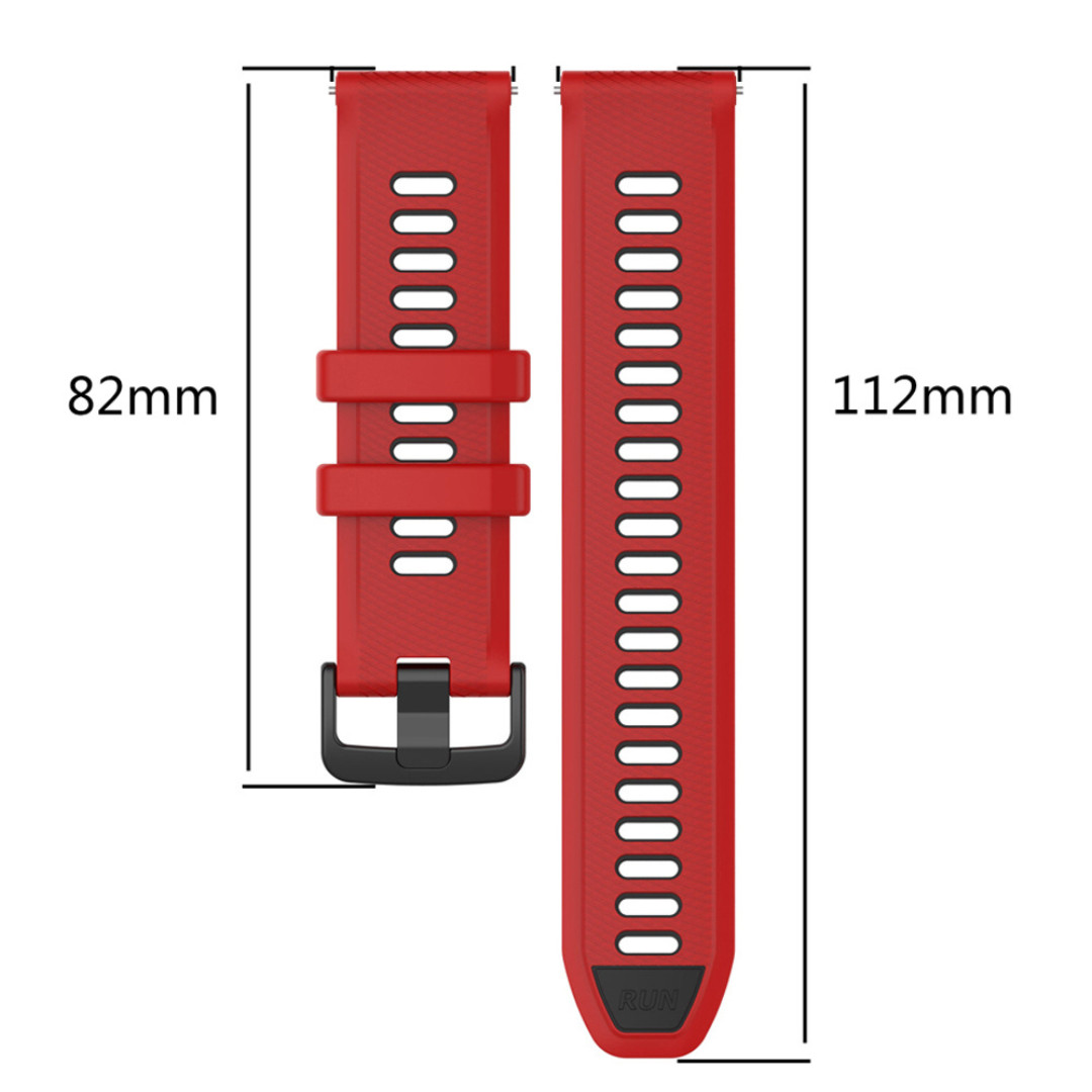 20mm 22mm Quick Release Silicone Watch Band Strap Universal Replacement Bracelet