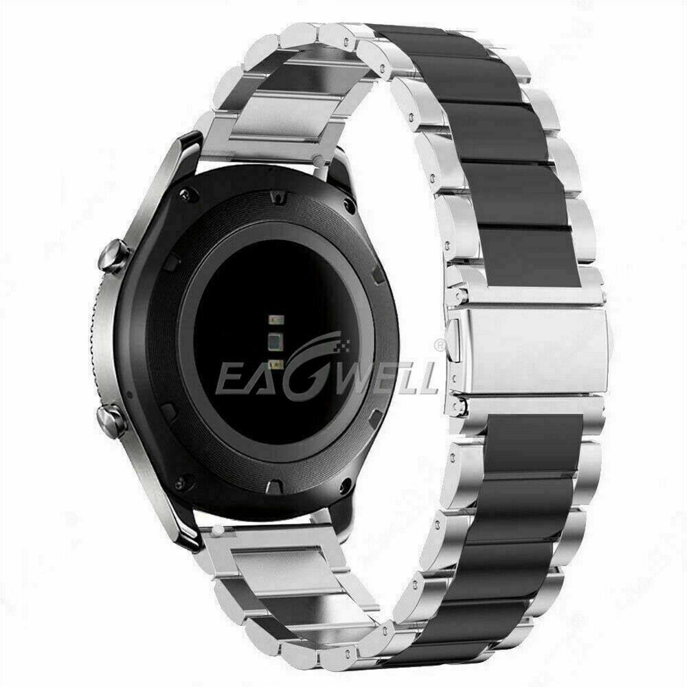 For Huami Amazfit GTR 47mm Light Solid Stainless Steel Watch Band Strap Bracelet