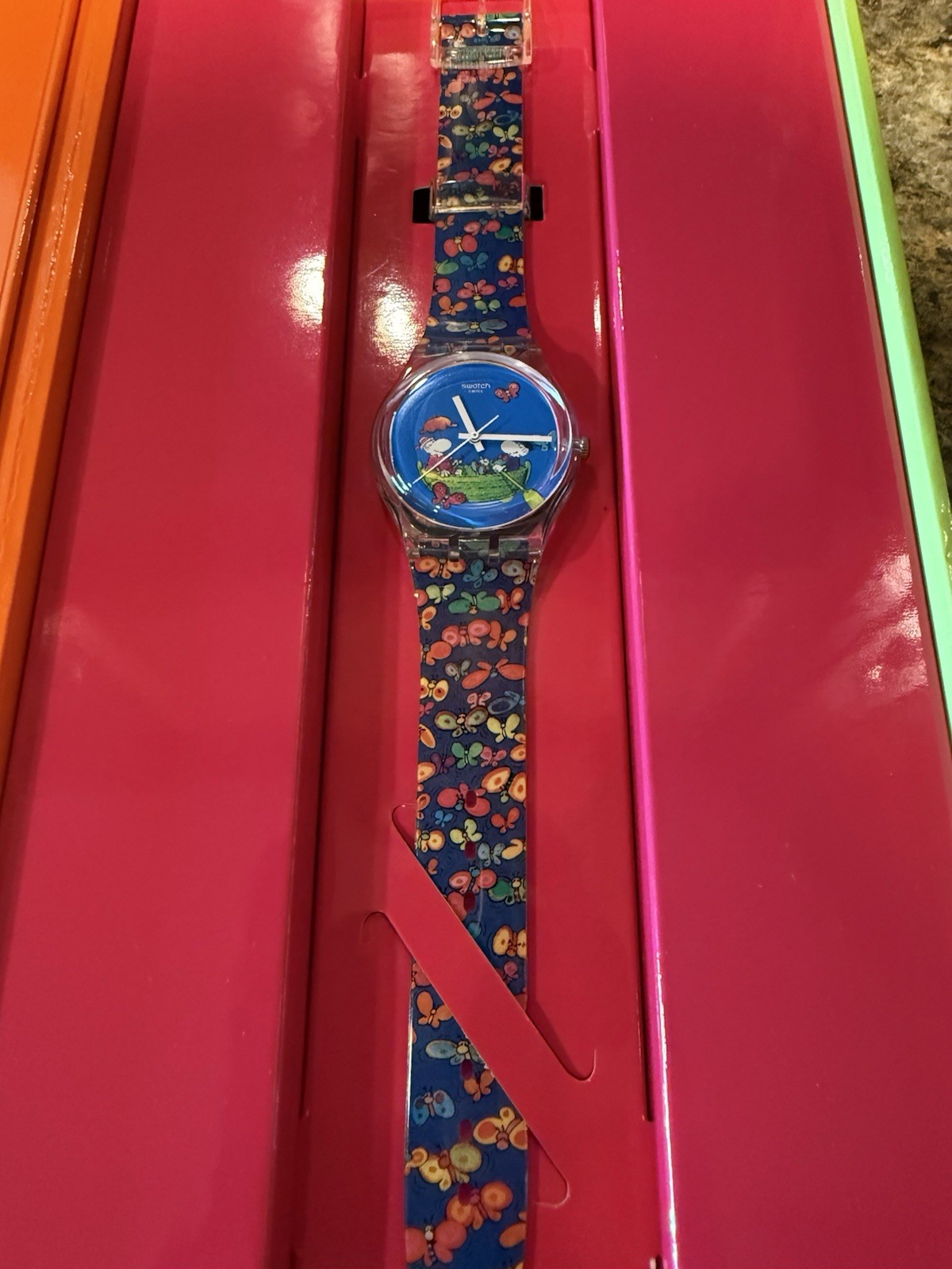 Swatch Valentine’s Special “Planet Love” watch (model GZ307S)