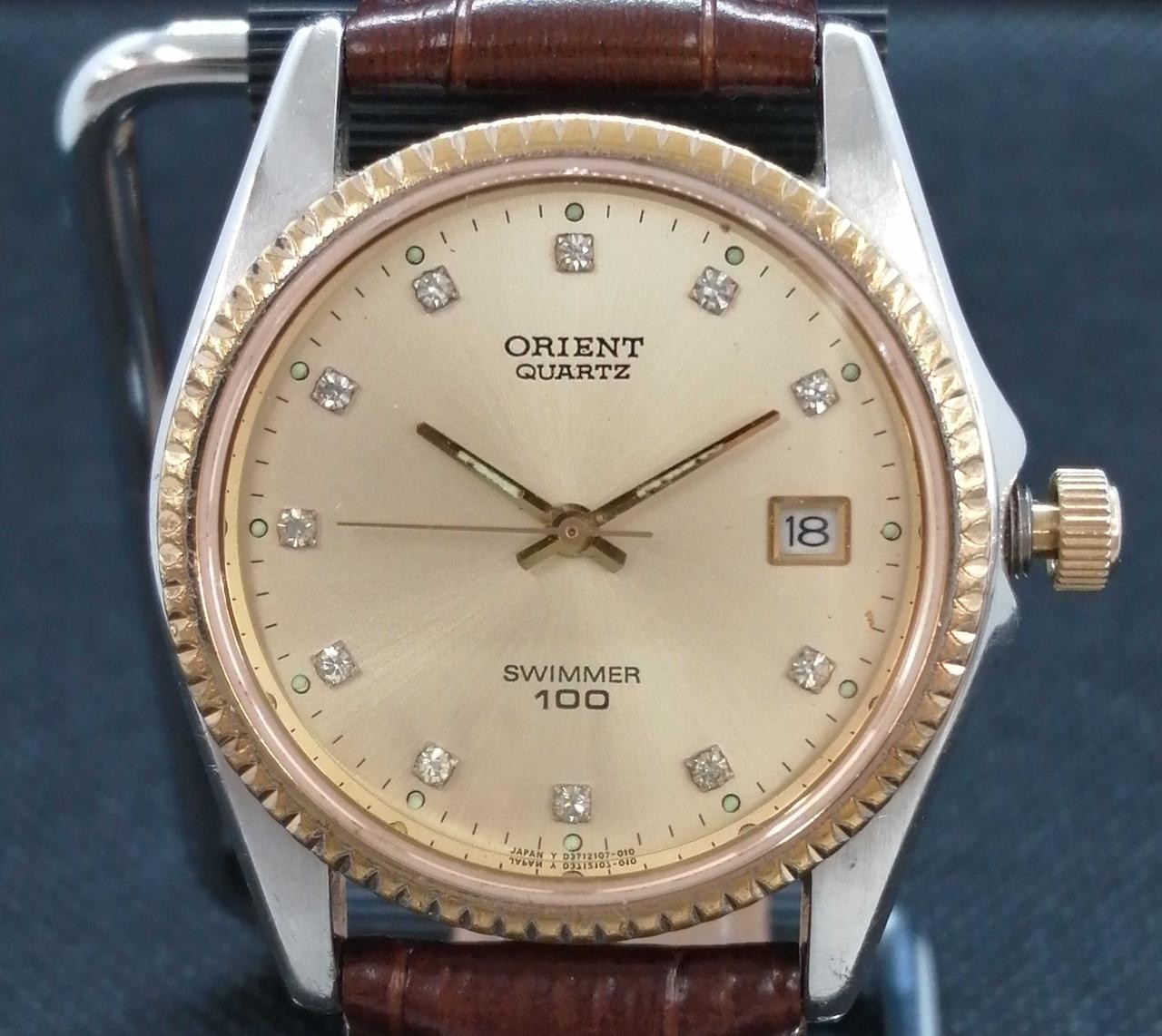 ORIENT SWIMMER100 11P Quartz Watch Model D37210 70 ORIENT
