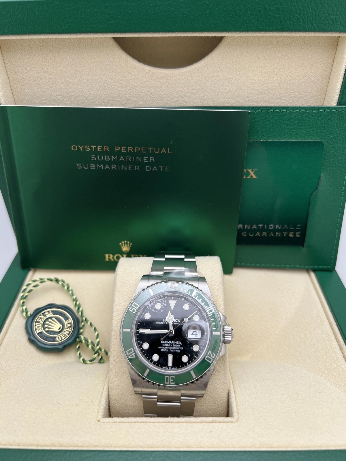 Rolex Submariner 41mm 126610LV “Starbucks” Green Bezel Black Dial Box Papers