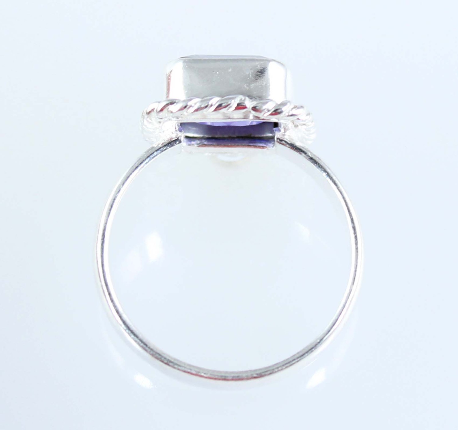 Natural 12.25 Ct Boysenberry Sapphire Octagon Gemstone Ring Free Certification