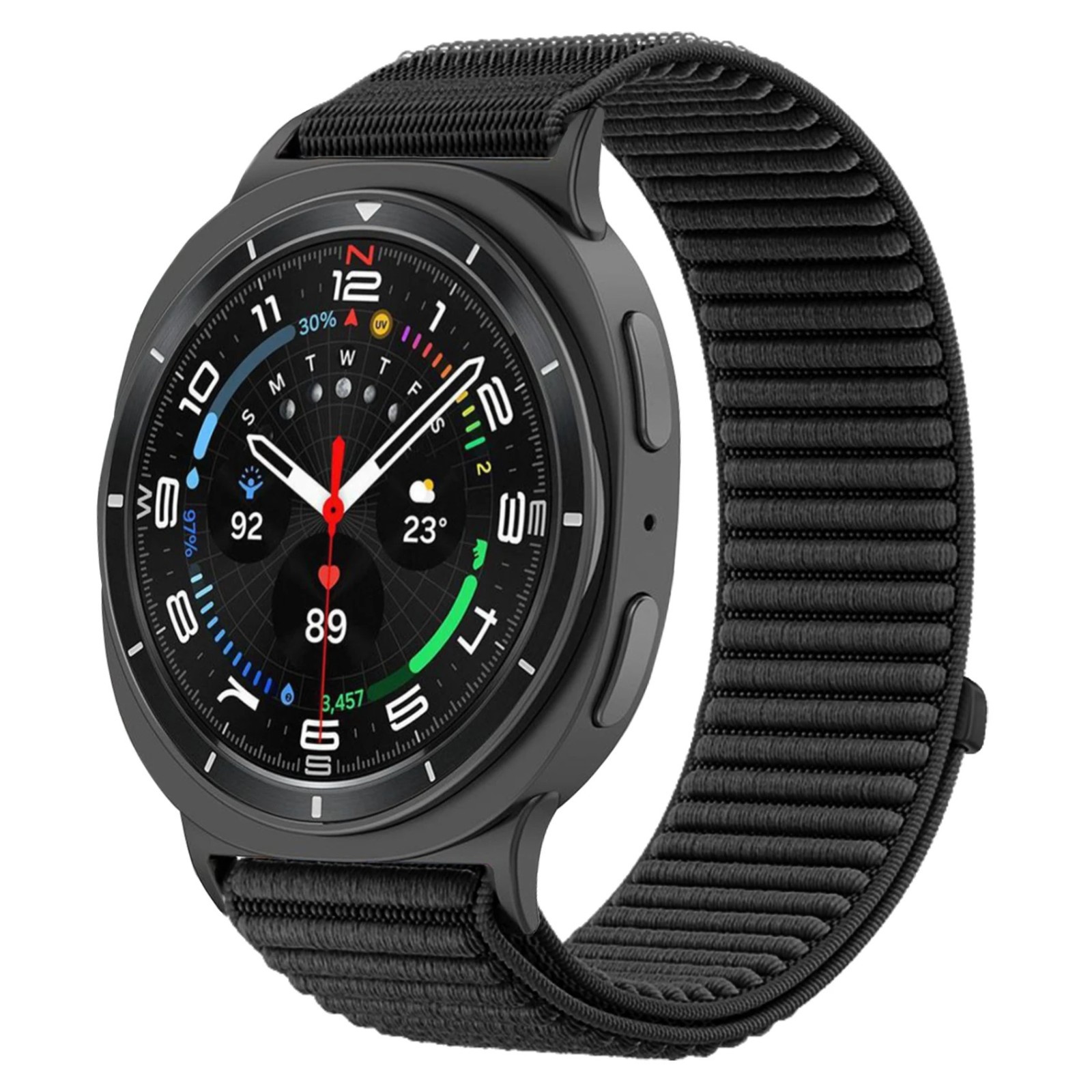 Nylon Watch Band Strap for Samsung Galaxy Watch 8 / 8 Classic 40mm 44mm 46mm