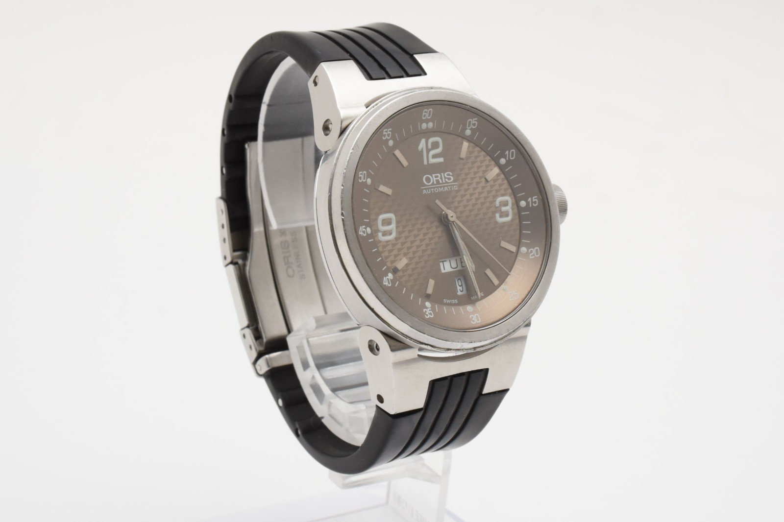 [Exc+5 w/Box] ORIS Williams F1 Team 7560 Brown Automatic 40mm Men’s Watch JAPAN