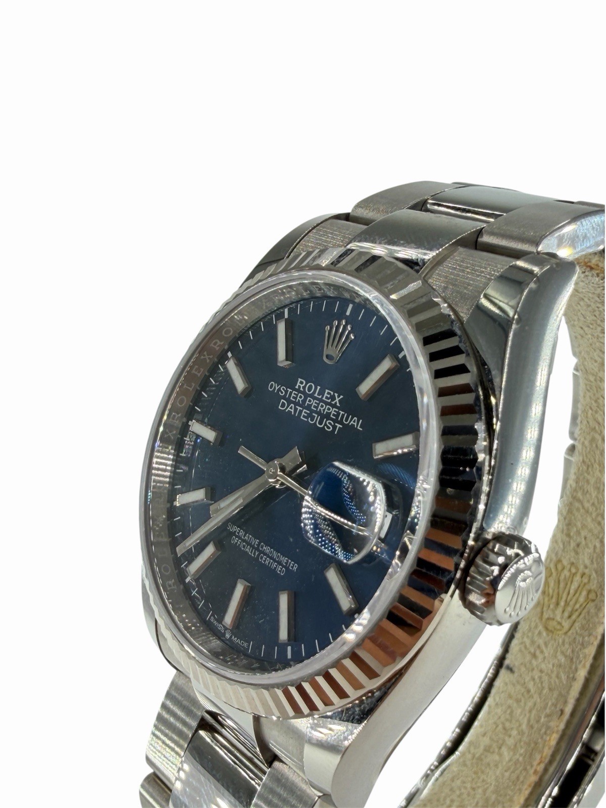 ROLEX Datejust 36, Ref.126234, Stainless Steel, Blue Dial
