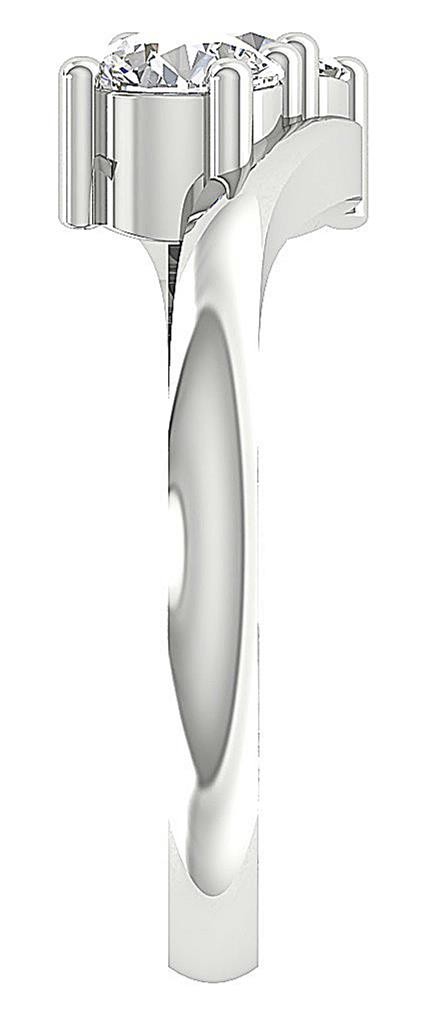 Forever Us Two Stone Solitaire Ring VS1 F 1.50-3.00Ct Lab Grown Diamond 14K Gold