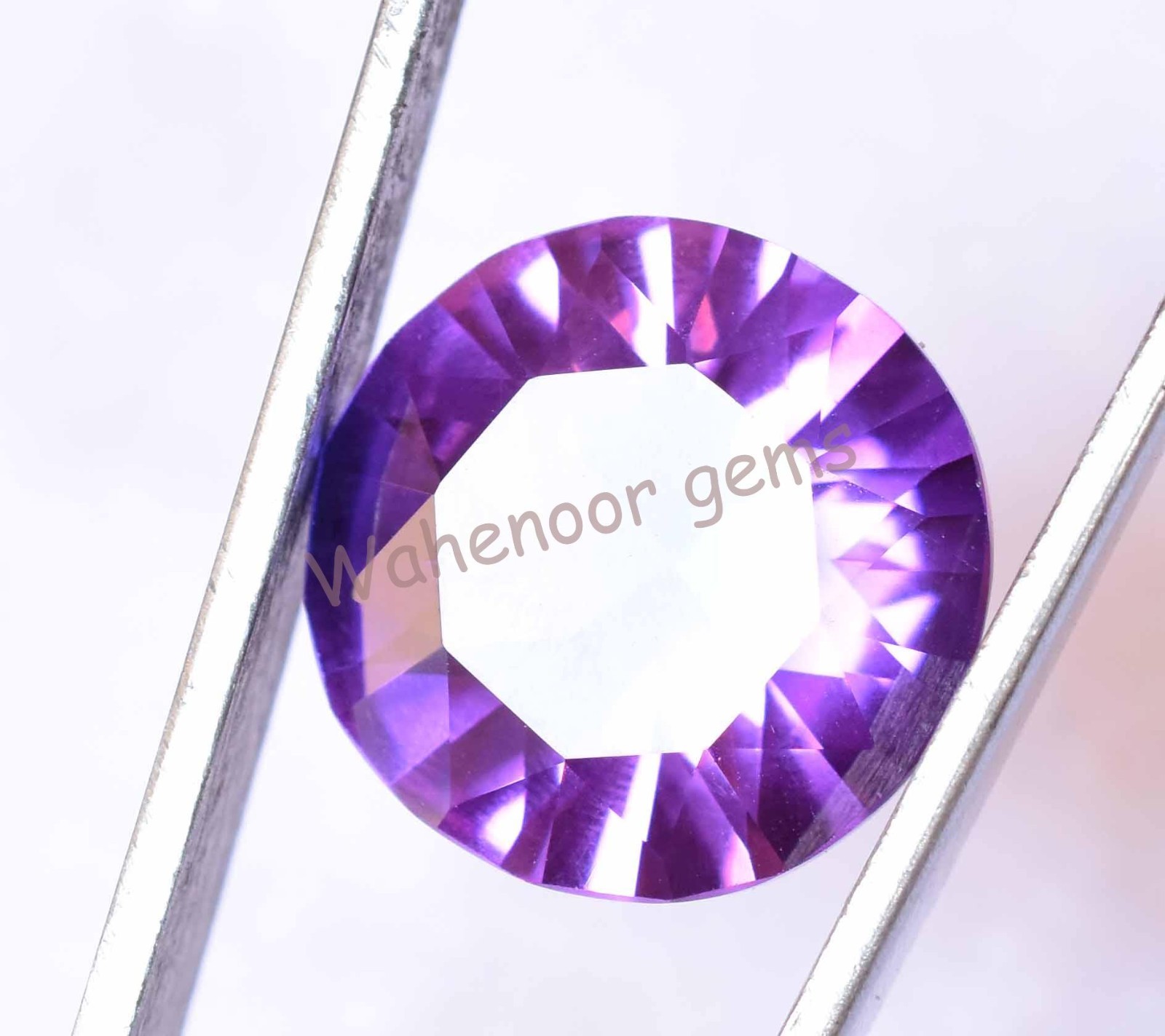 Natural 13.50 Ct Boysenberry Sapphire Round Master Shape AGL Certified Gemstone