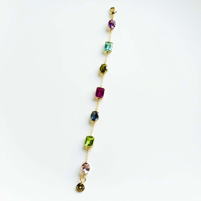 New 7.5″ Talbots Crystal Chain Bracelet Gift Fashion Women Party Holiday Jewelry