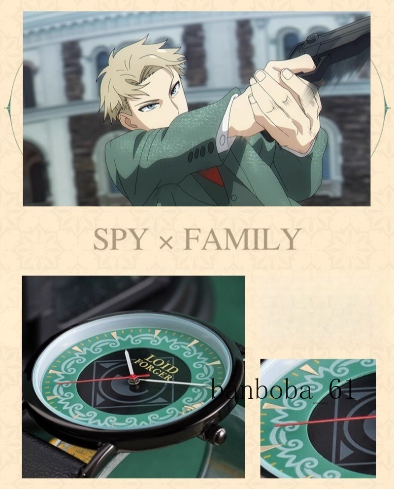 Spy x Family Yor Forger Anime Quartz Watch Cosplay Collectible Fashion Gifts
