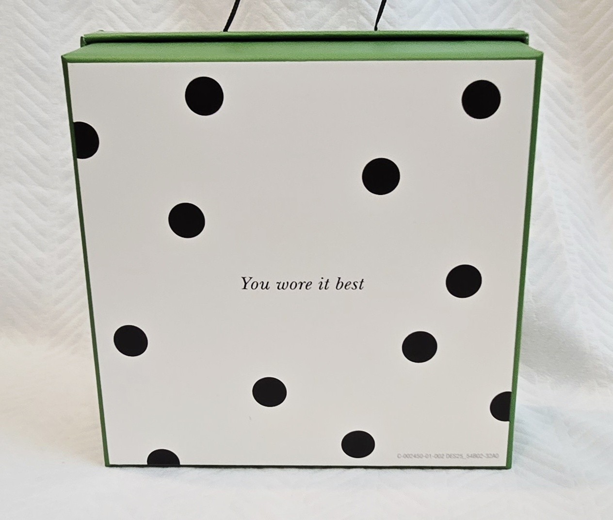 Kate Spade New York x Target Pearl Polka Dot Hoop Earrings – Black White Classic