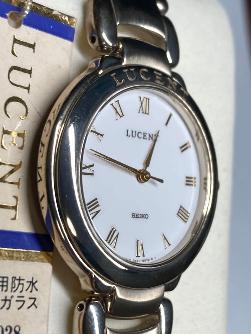 Seiko 7N01-6450 LUCENT Running Quartz New Mens Wristwatch Authentic Japan