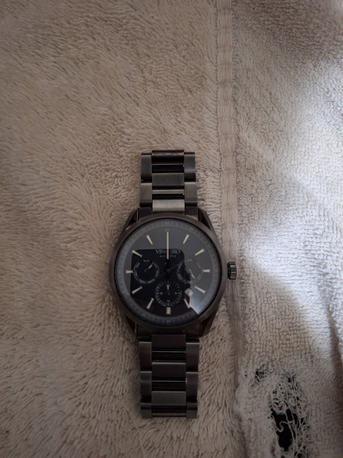 Vincero Collective Gunmetal Slate Blue Automatic Watch the Reserve
