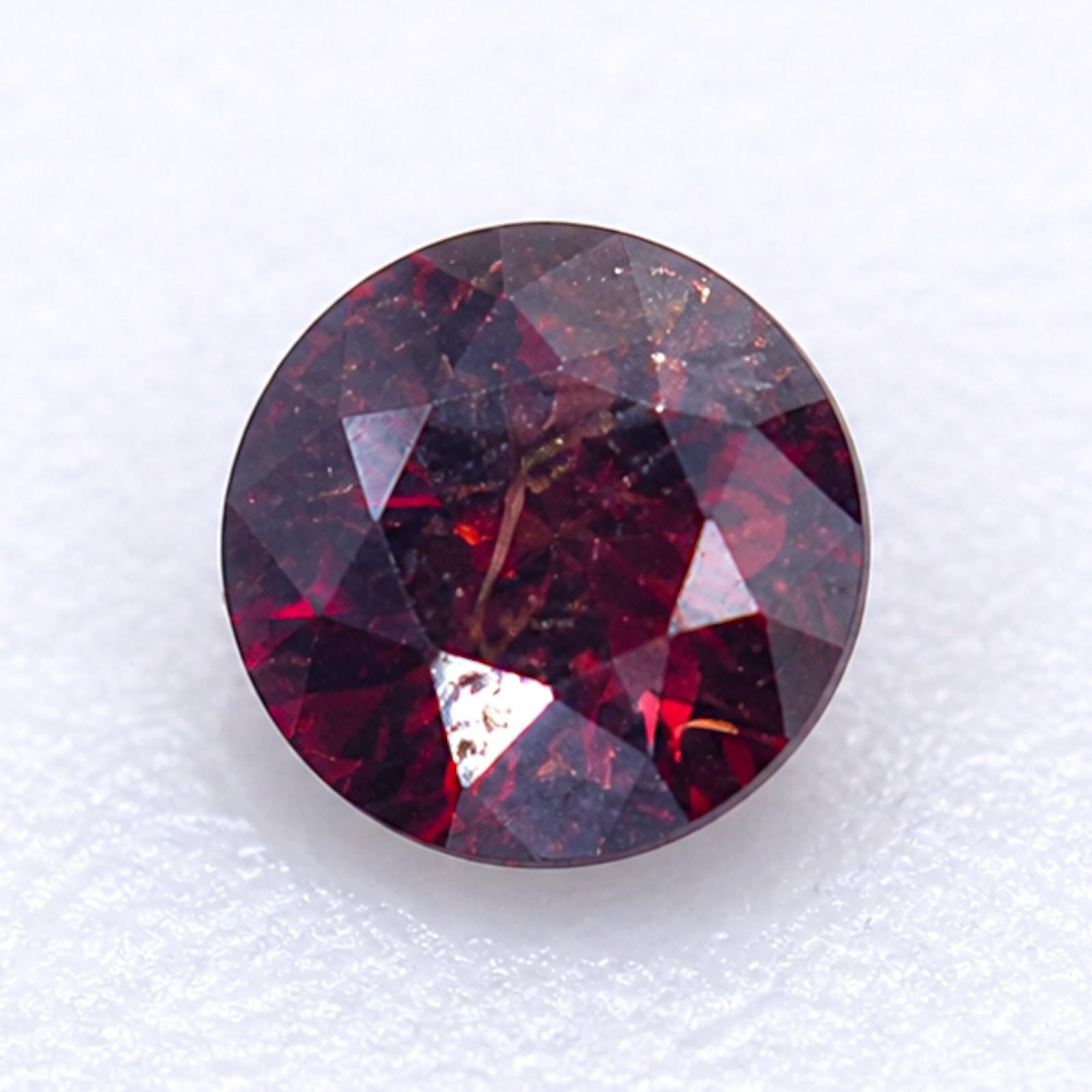 0.09 ct RED PAINITE – MYANMAR – Natural Rare Untreated Faceted EXTREME RARITY