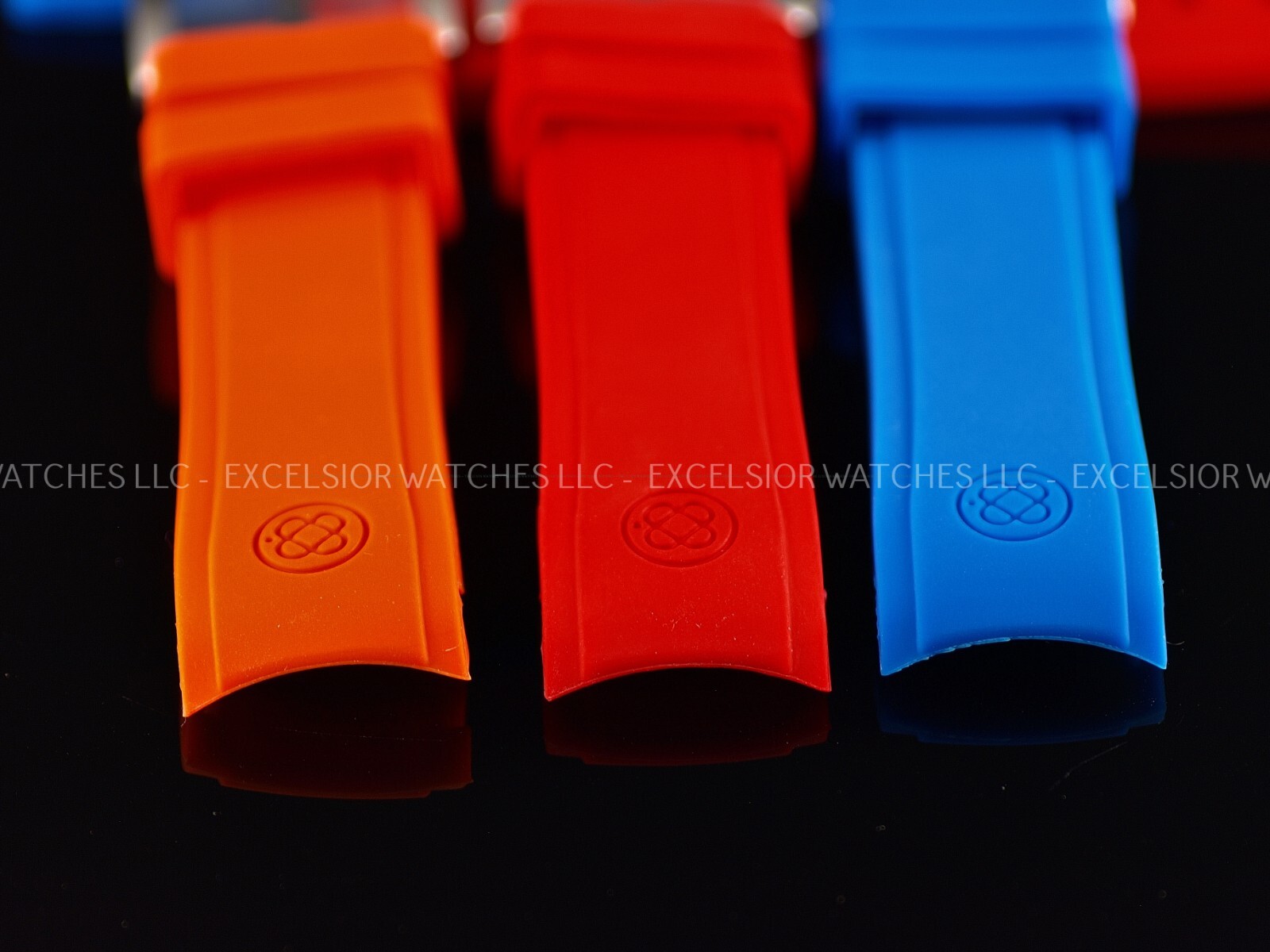 New Genuine Deep Blue 22mm Silicone Strap For Master & Diver 1000 – 3 COLORS