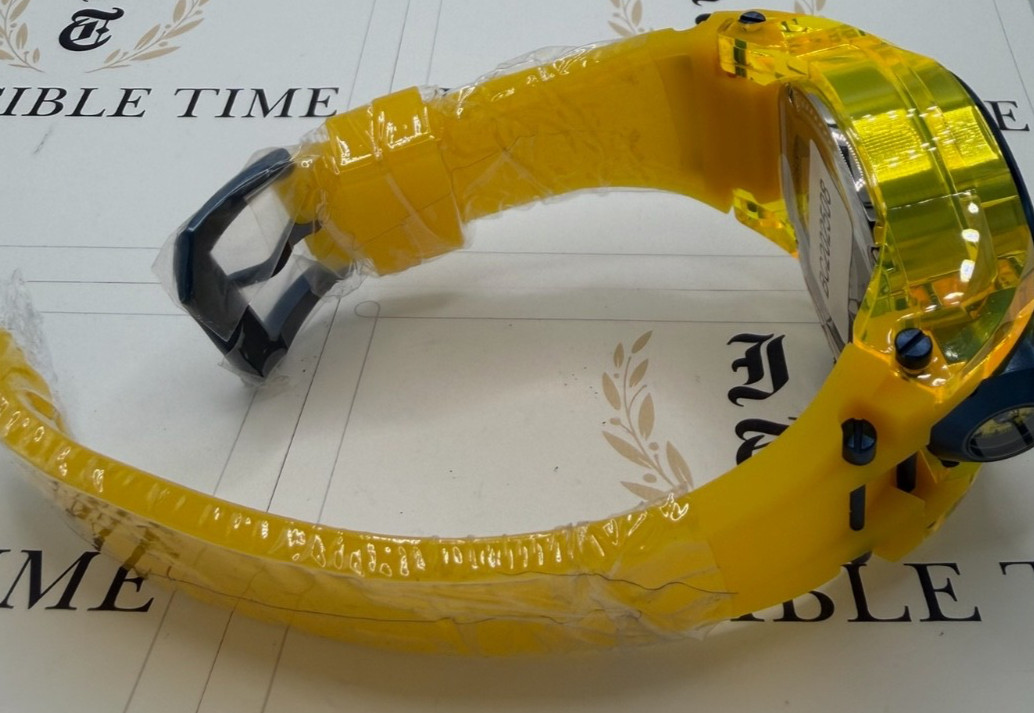 Invicta Bolt Zeus Magnum Men’s Watch – 52mm, Yellow, Dark Blue (39472)