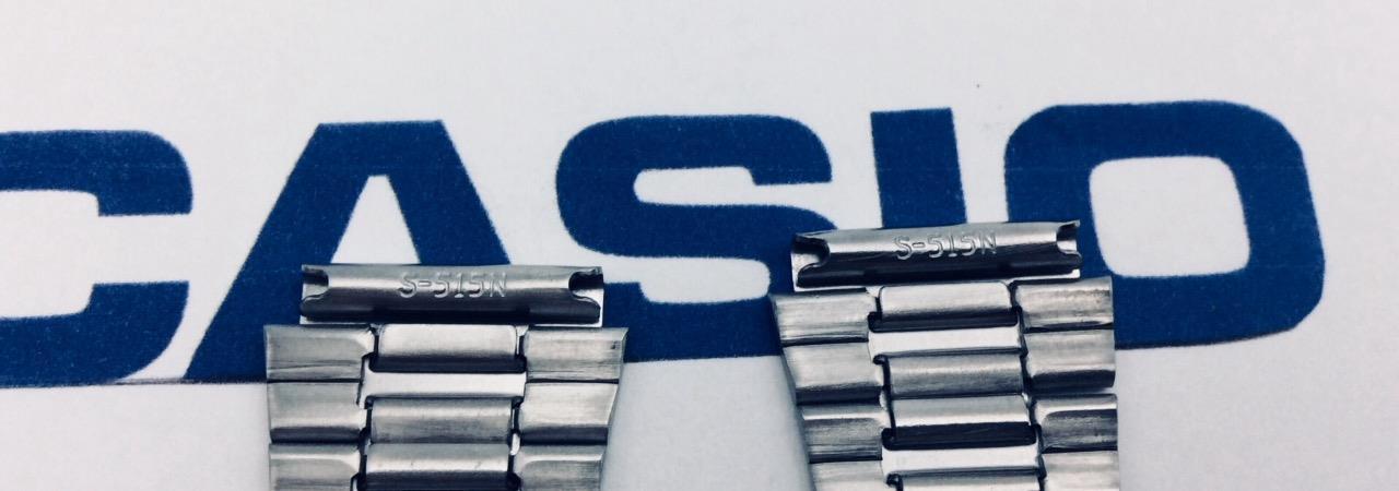 Casio Genuine A158W-1 A-158WEA-9 A158WE A158 STAINLEES STEEL BAND BRACELET