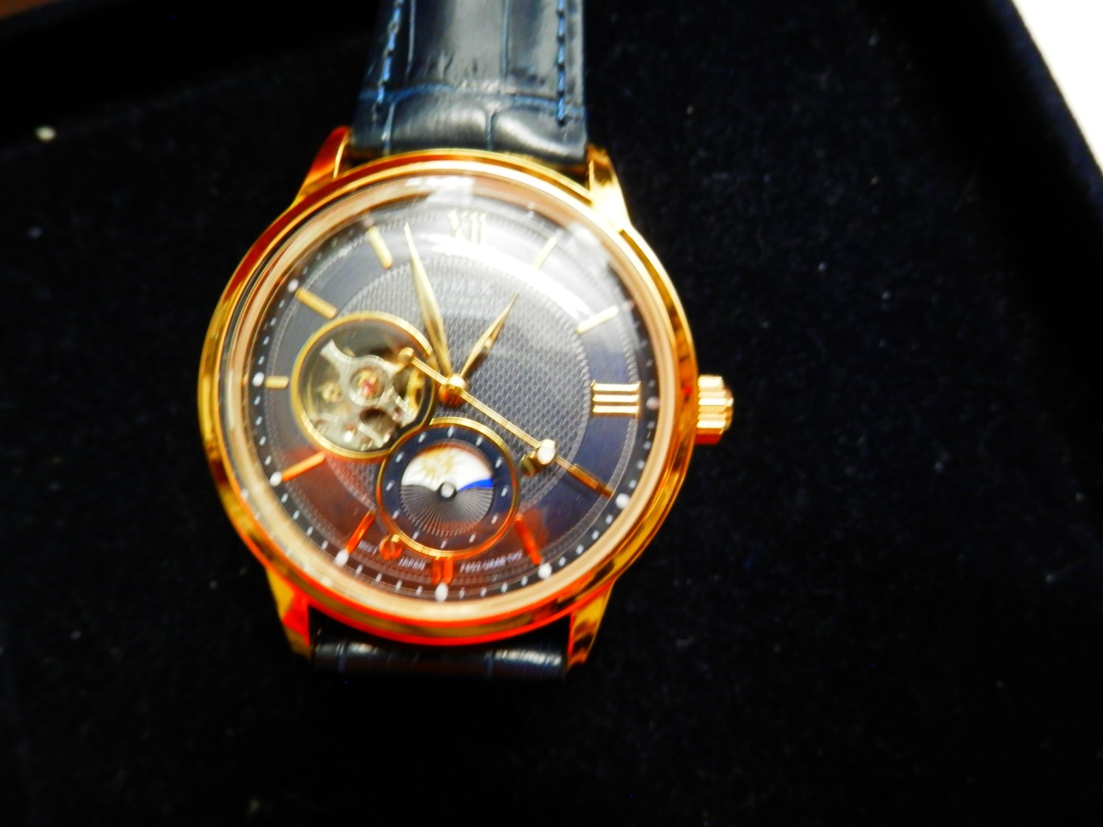 Timex Waterbury TW2T70000 Moon Phase Day/Night Automatic Men’s Watch