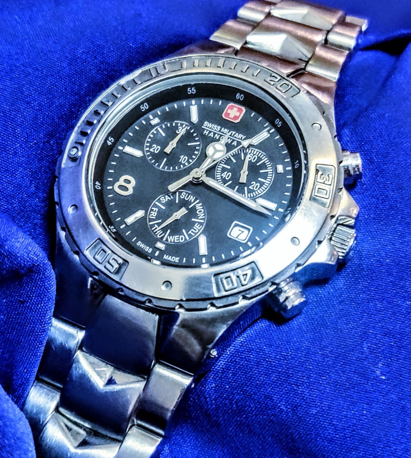 Swiss Military Hanowa Men’s 06-5081 Peacemaker Swiss Chrono 39mm Men’s Watch