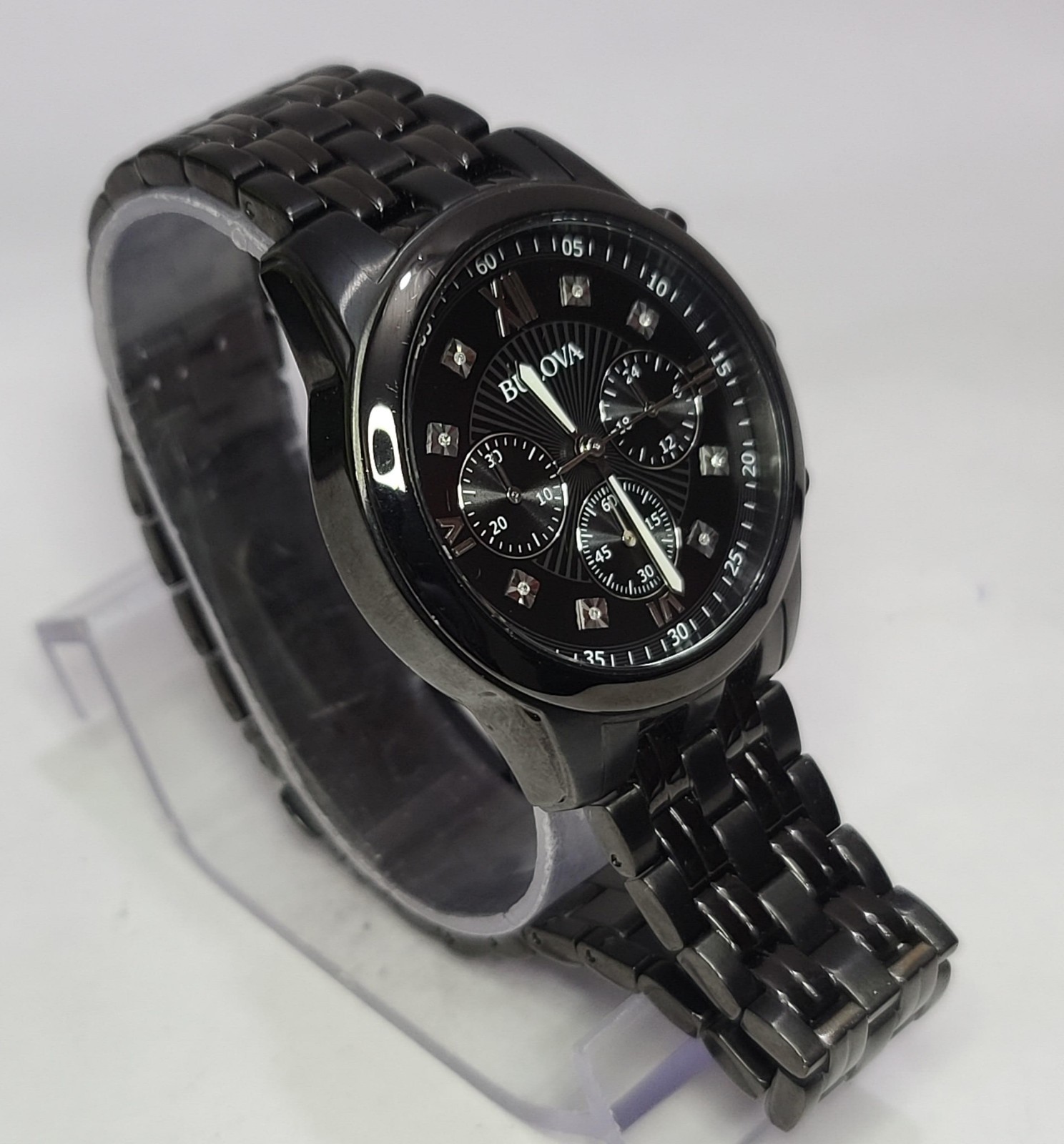 DGN-011328 BULOVA CLASSIC CHRONOGRAPH STAINLESS STEEL MEN’S WATCH MB5-292