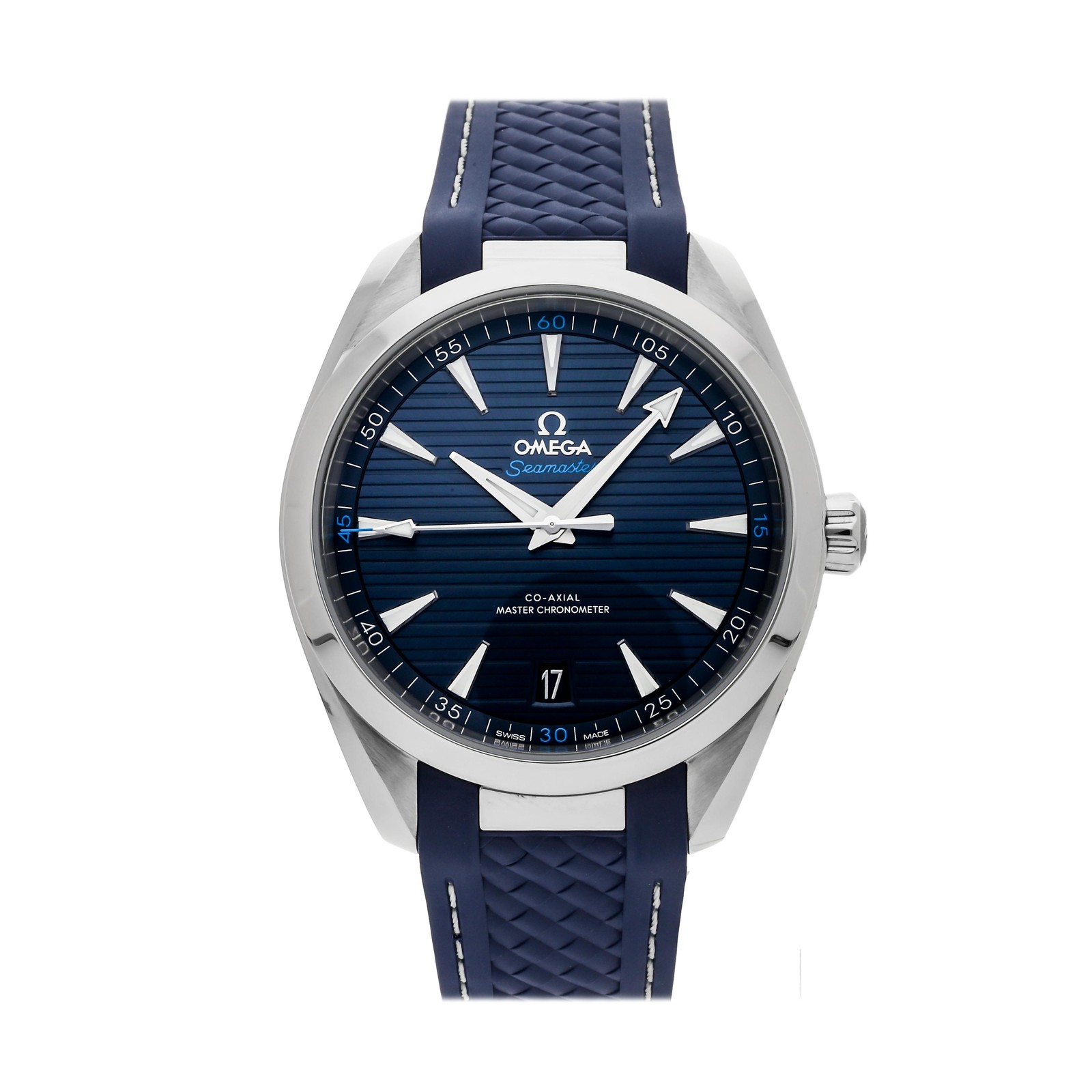 Omega Seamaster Aqua Terra 150M Steel Auto 41mm Blue Rubber 220.12.41.21.03.001