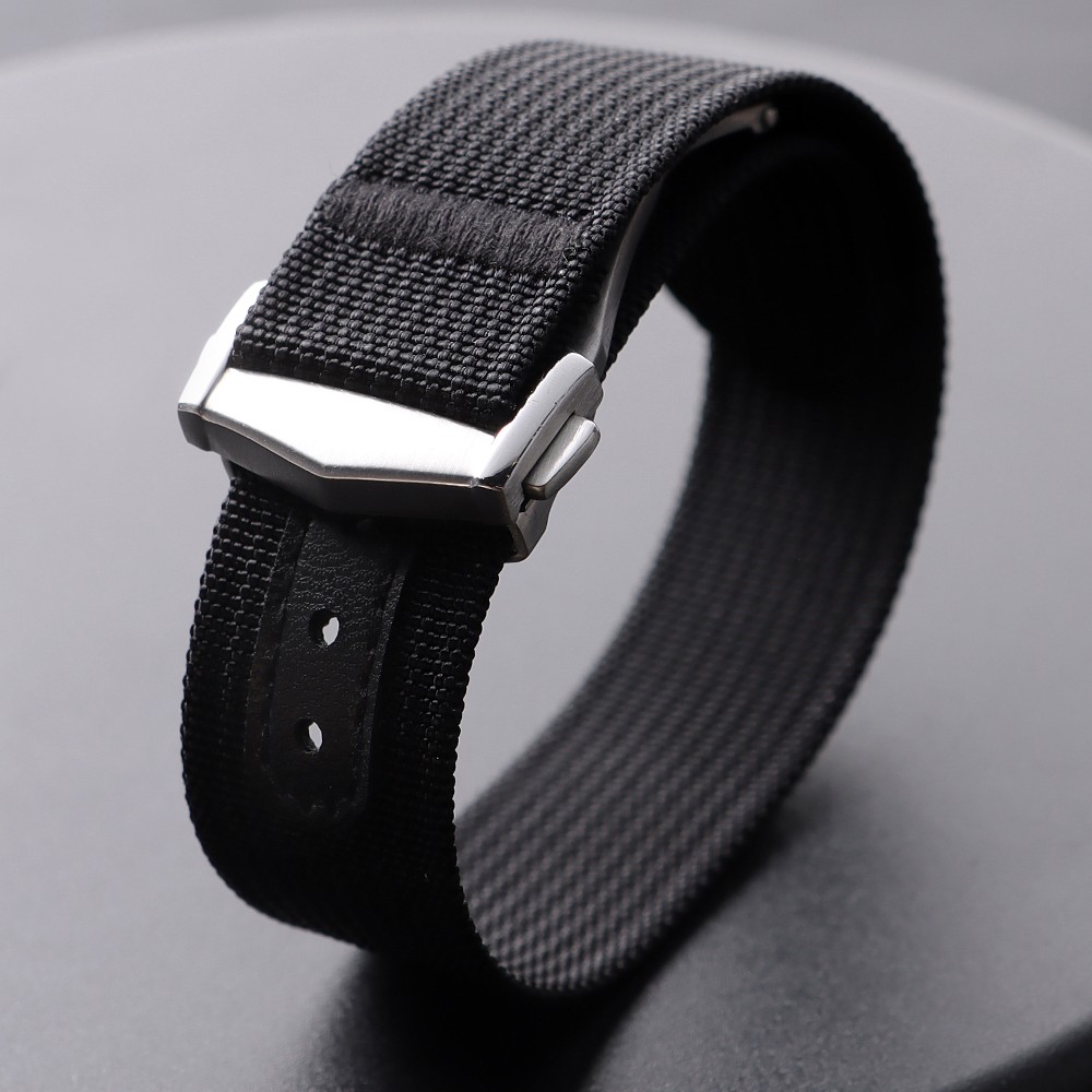 20mm Premium Nylon Canvas Woven Watch Strap Band Universal Replacement Strap