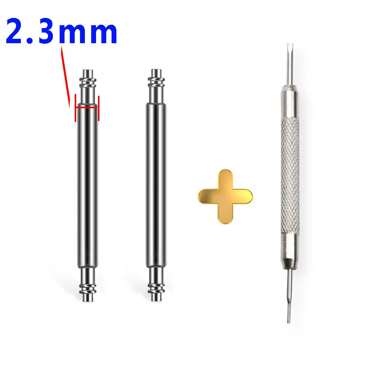 2mm 2.3mm Steel Spring Pins for Garmin Fenix Watch Strap Connecting Bars 22 26mm