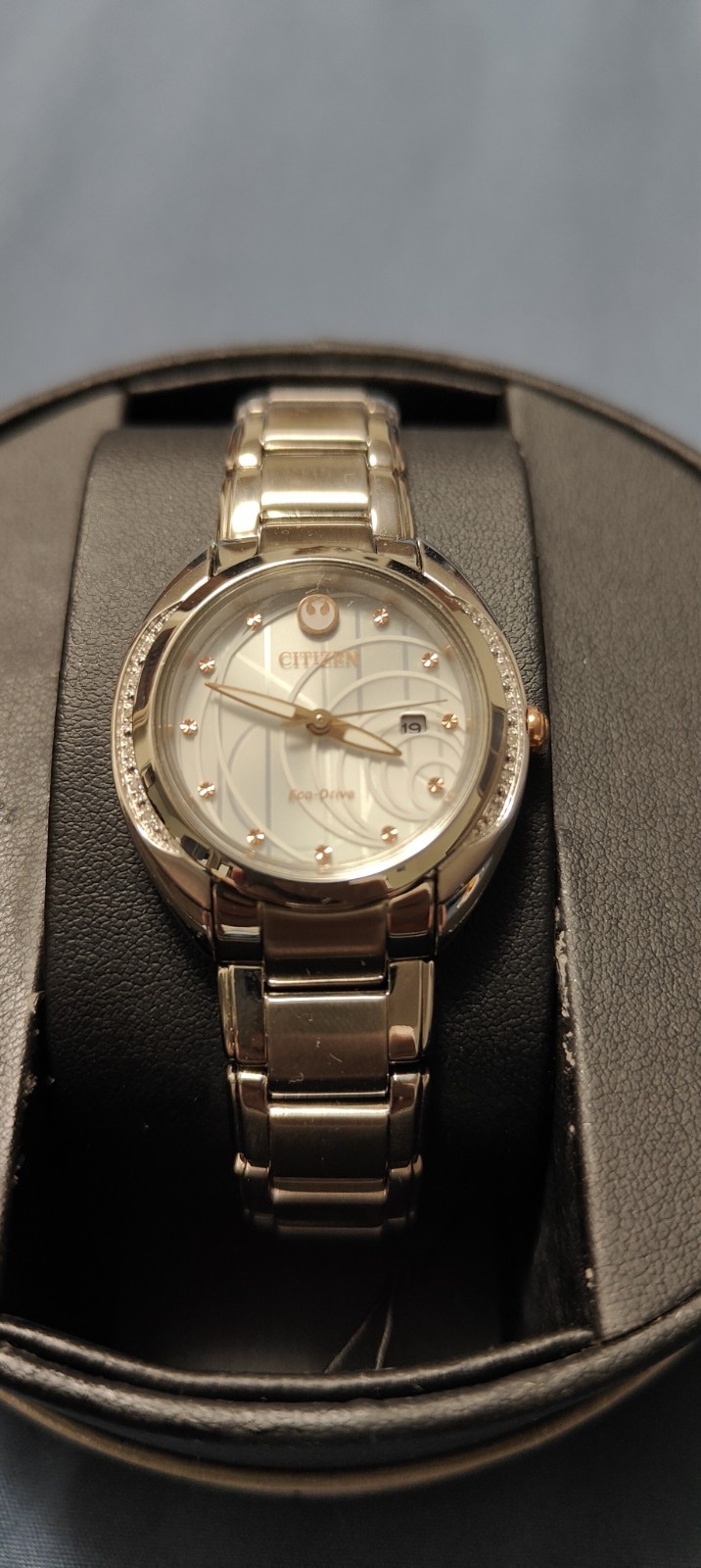 CITIZEN EW2251-81W Star Wars Princess Leia Limited Edition 31mm Ladies Watch